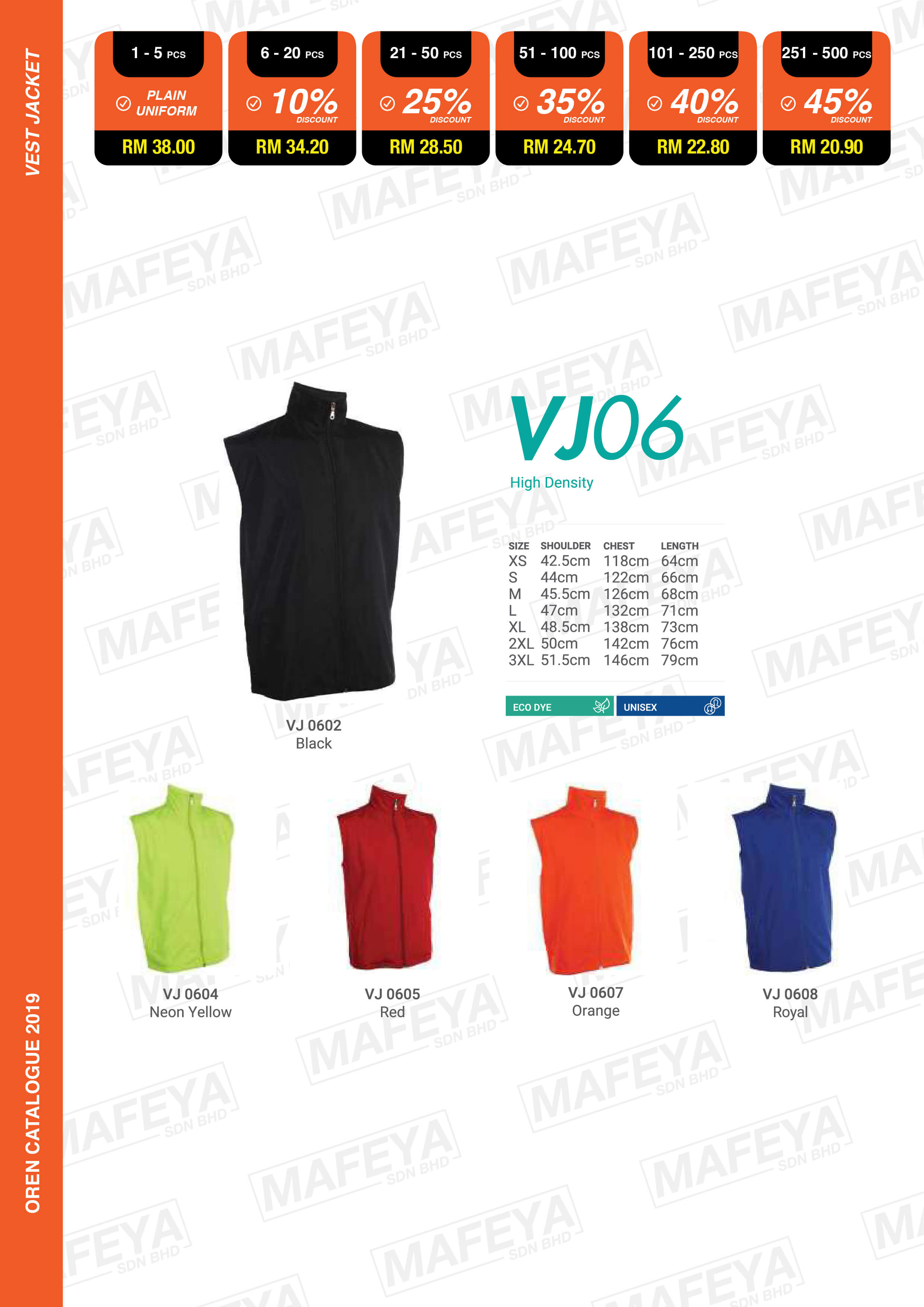 Vest Kedai Uniform